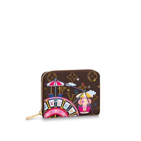 LV ZIPPY COIN PURSE Rose Ballerine Pink