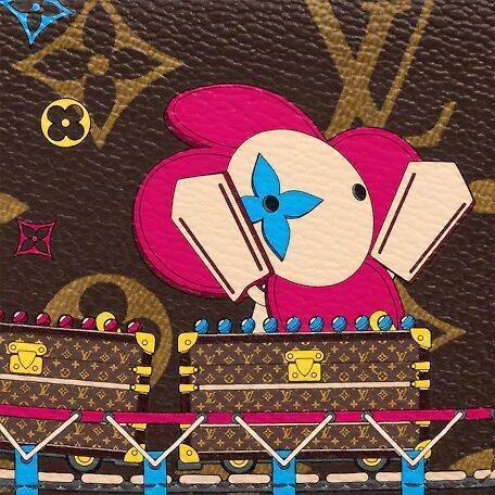 LV VICTORINE WALLET Rose Pivoine Pink
