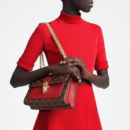 LV VICTOIRE Cerise Red