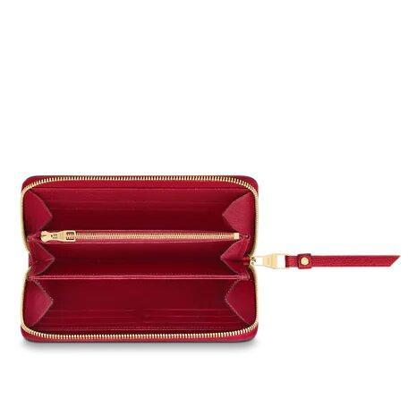 LV ZIPPY WALLET Scarlet Red