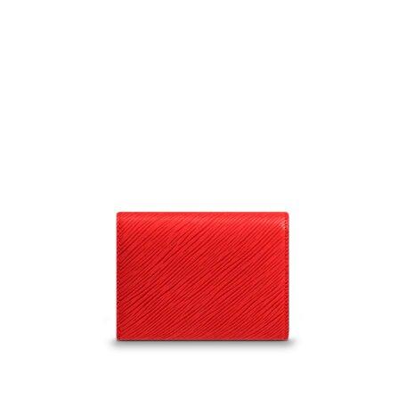 LV TWIST COMPACT WALLET Coquelicot Red