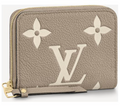 LV ZIPPY COIN PURSE Tourterelle Cream