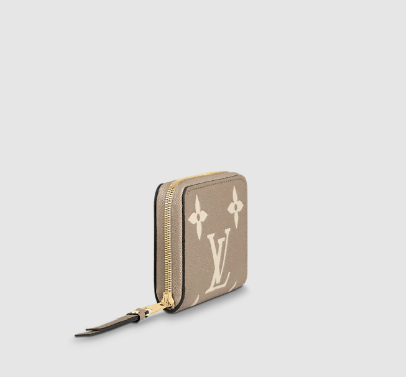 LV ZIPPY COIN PURSE Tourterelle Cream