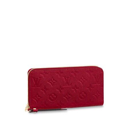 LV ZIPPY WALLET Scarlet Red