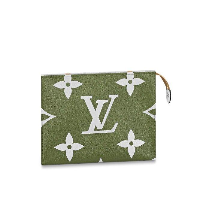 LV Toiletry Pouch 26 Khaki