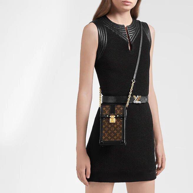 LV Verticale Trunk Pochette black