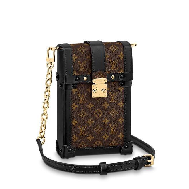 LV Verticale Trunk Pochette black