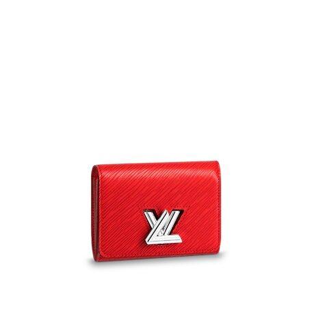 LV TWIST COMPACT WALLET Coquelicot Red