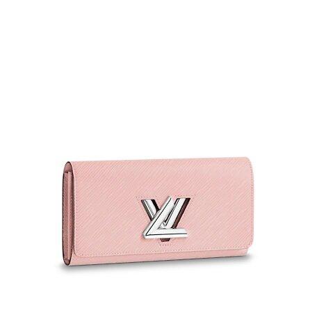 LV TWIST WALLET Rose Ballerine Pink