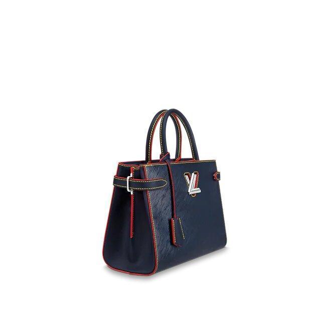 LV TWIST TOTE Indigo Blue