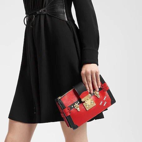 LV TRUNK CLUTCH Red