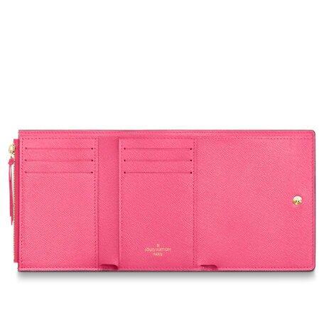 LV VICTORINE WALLET Rose Pivoine Pink