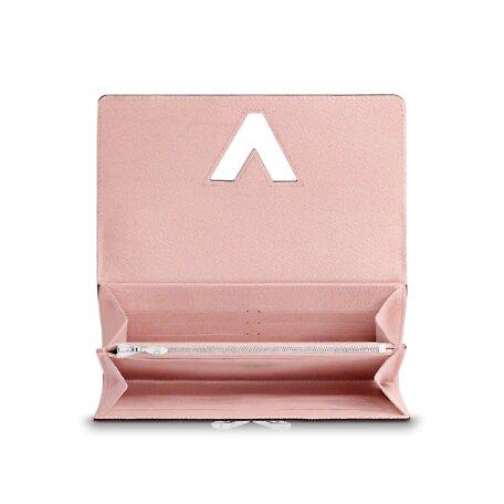 LV TWIST WALLET Rose Ballerine Pink