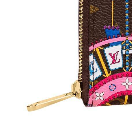 LV ZIPPY COIN PURSE Rose Ballerine Pink